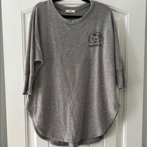 Gray Crew Neck Sweater by Life